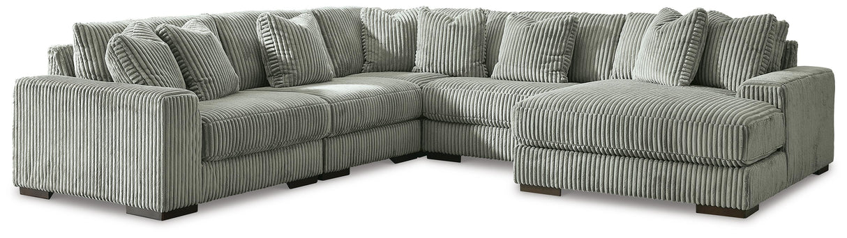 Lindyn 5-Piece Sectional with Chaise - 21105S7