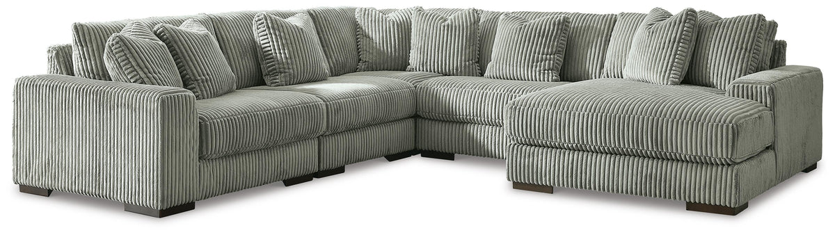 Lindyn 5-Piece Sectional with Chaise - 21105S7