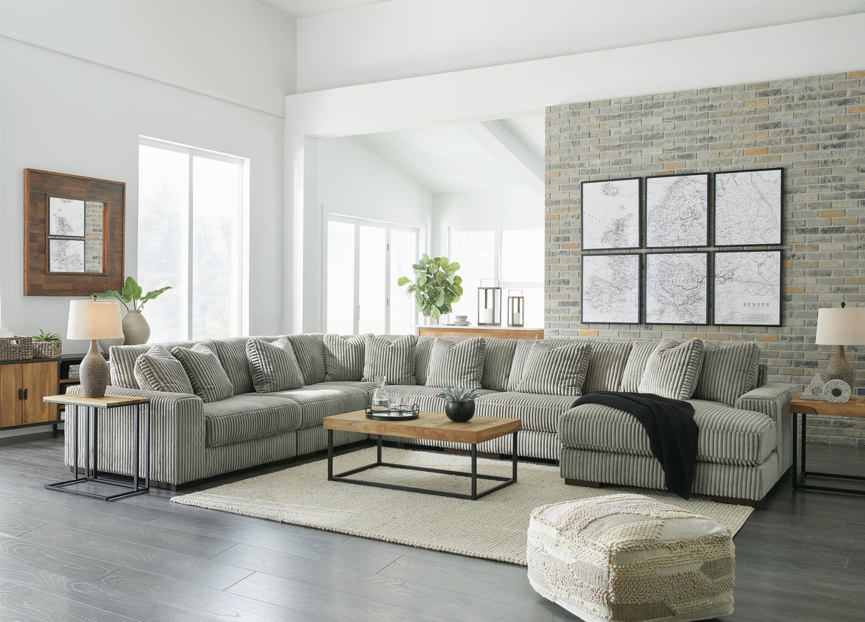 Lindyn 6-Piece Sectional with Chaise - 21105S19