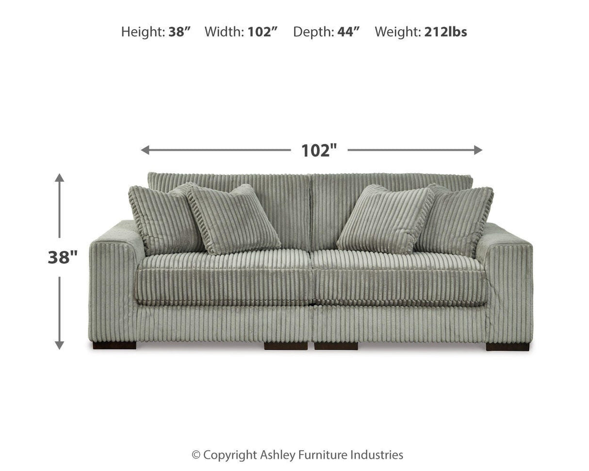Lindyn 2-Piece Sectional Sofa and Oversized Swivel Accent Chair - 21105U3