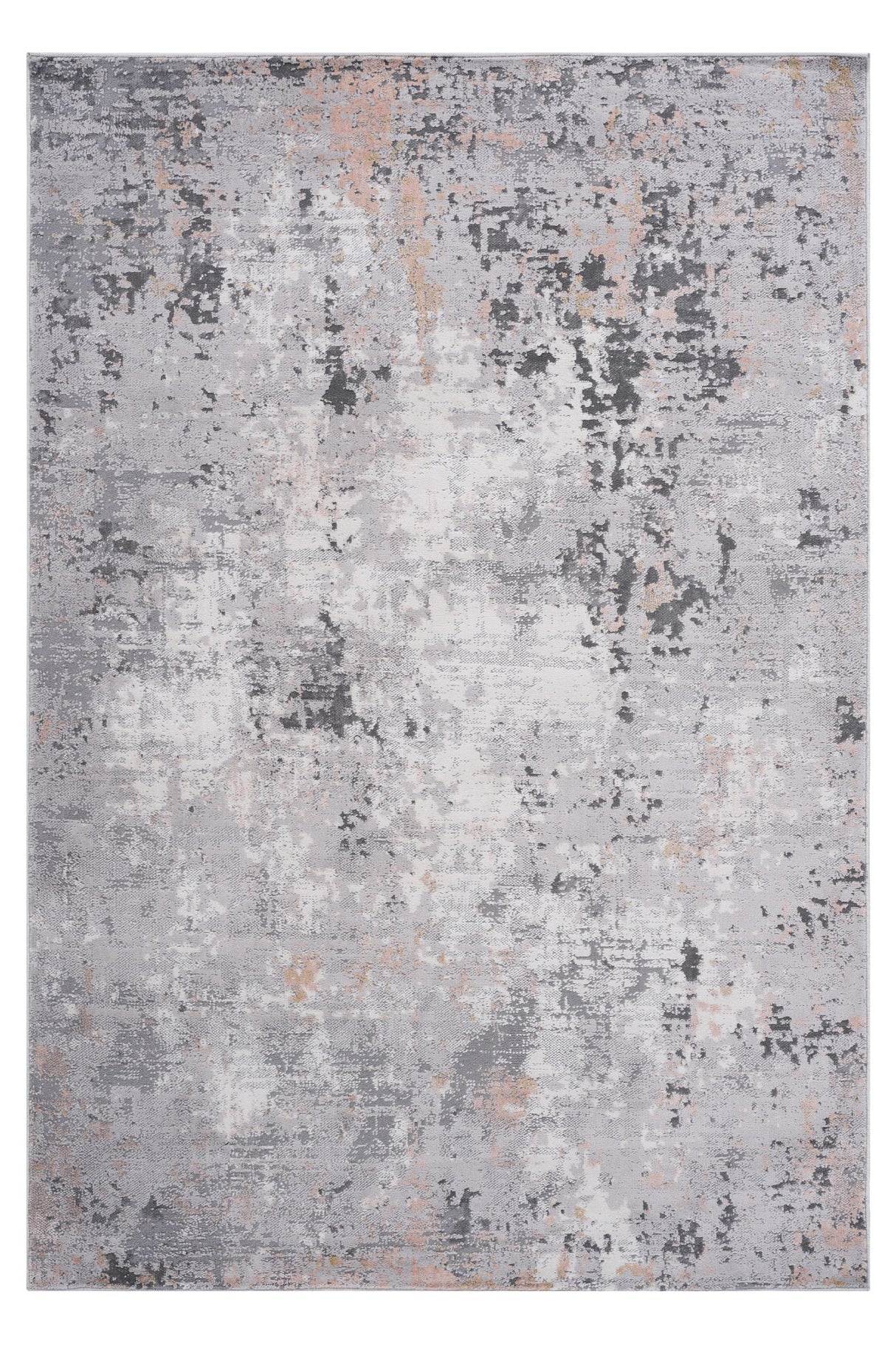 Marfi - 2' X 3' Abstract Area Rug - Gray Multi