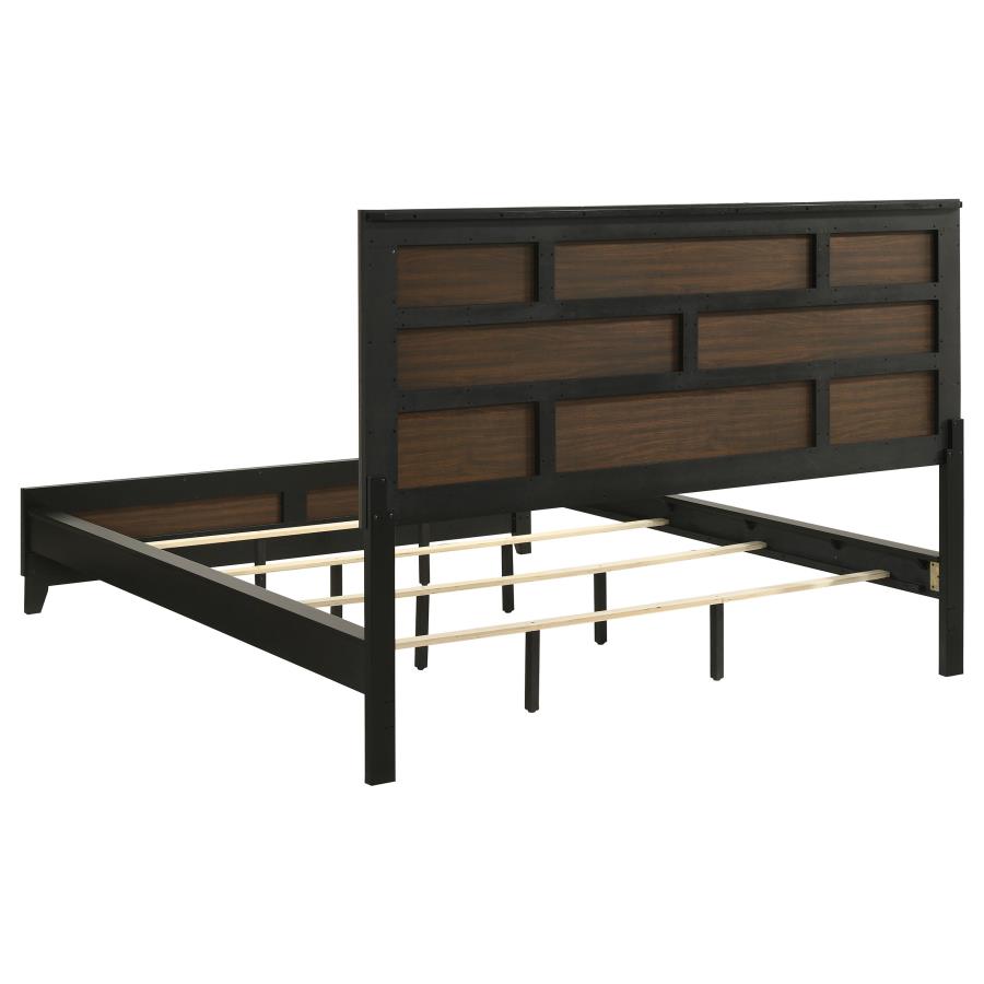 Watson Wood California King Panel Bed Grey Oak - 212421KW