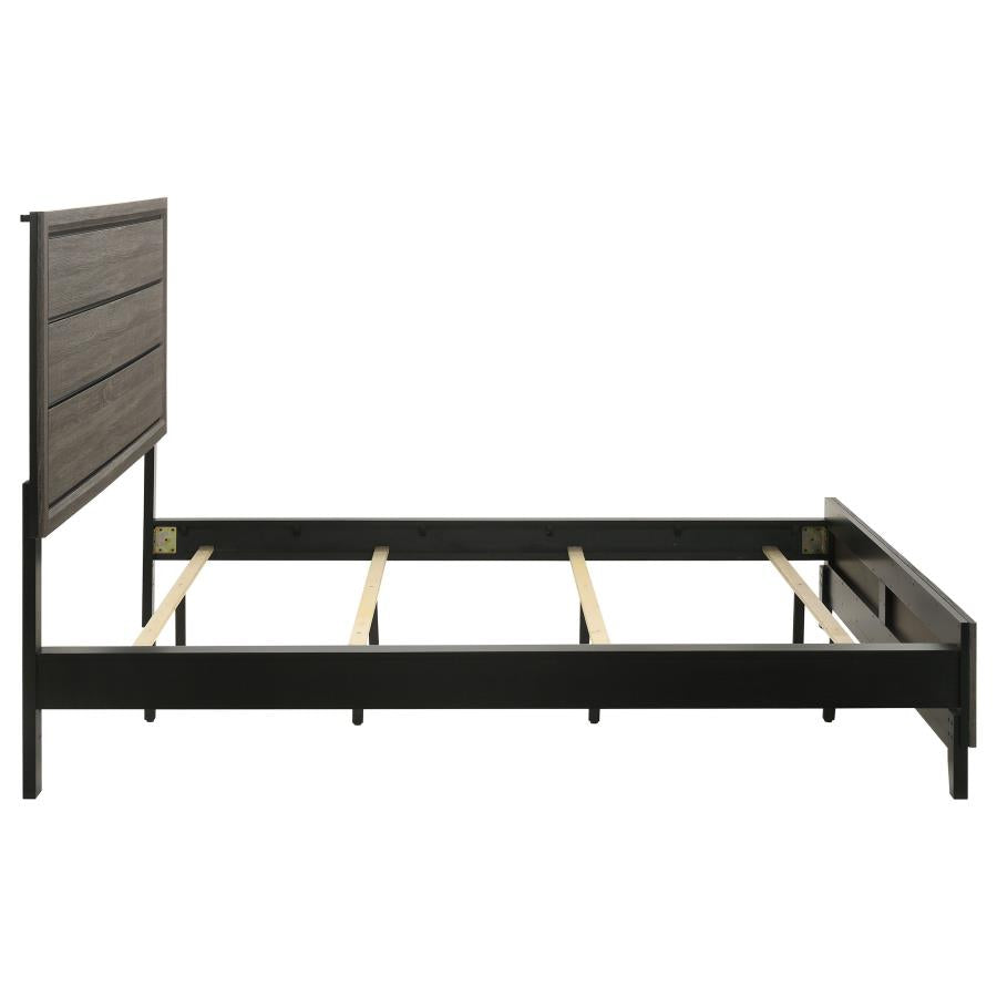Watson Wood California King Panel Bed Grey Oak - 212421KW