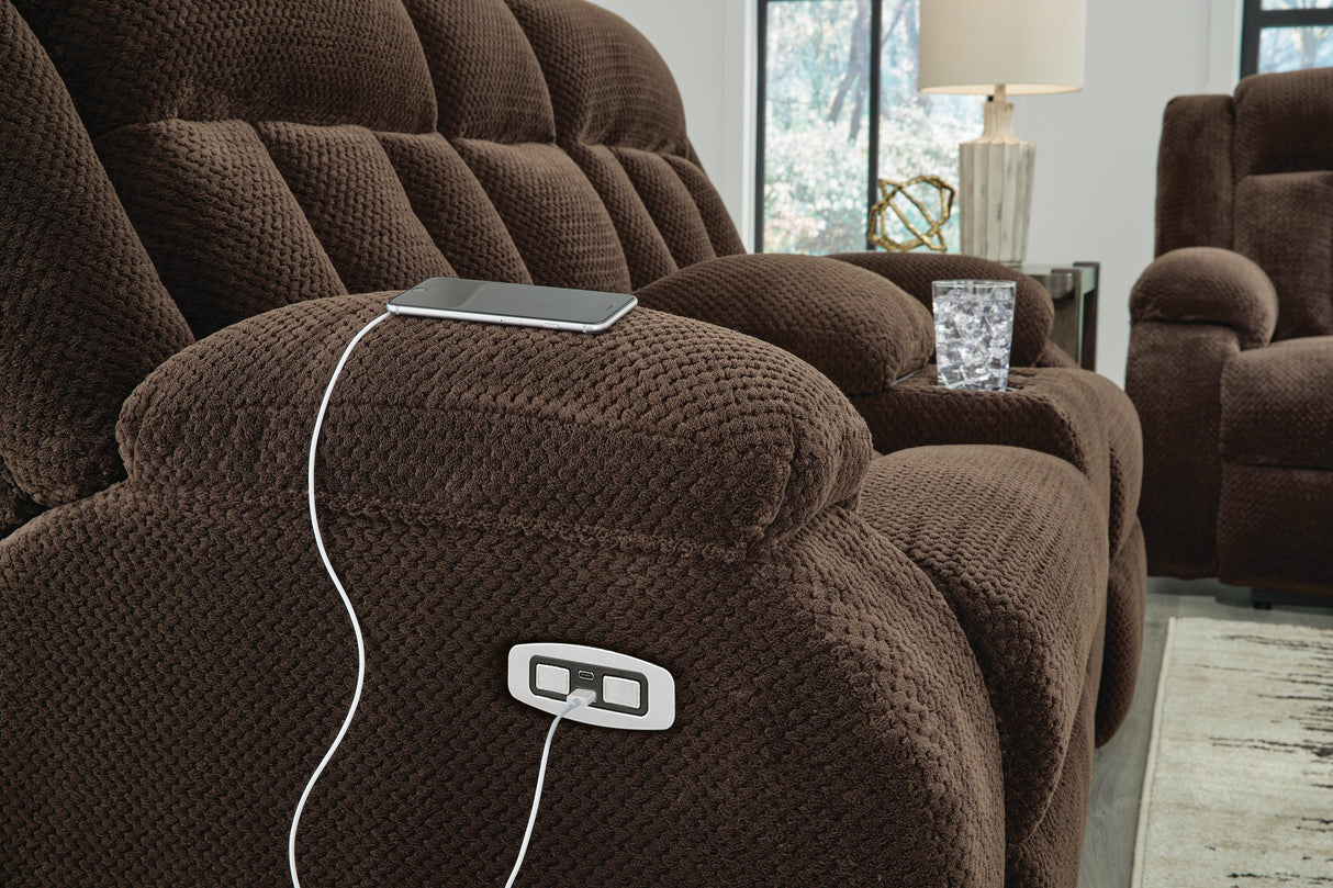 Observation Power Reclining Loveseat with Console - PC2140696