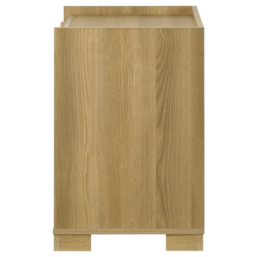 Hyland 2-drawer Nightstand Bedside Table Natural - 215652