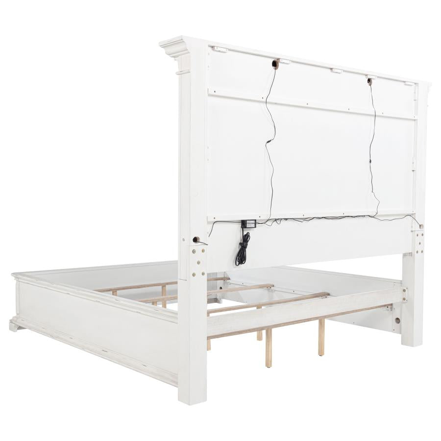 McKinney 4-piece Queen Bedroom Set Vintage White - 215871Q-S4