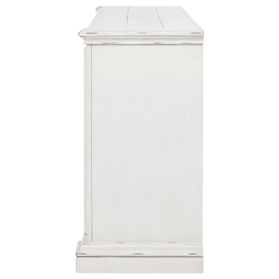 McKinney 6-drawer Bedroom Dresser Cabinet Vintage White - 215873