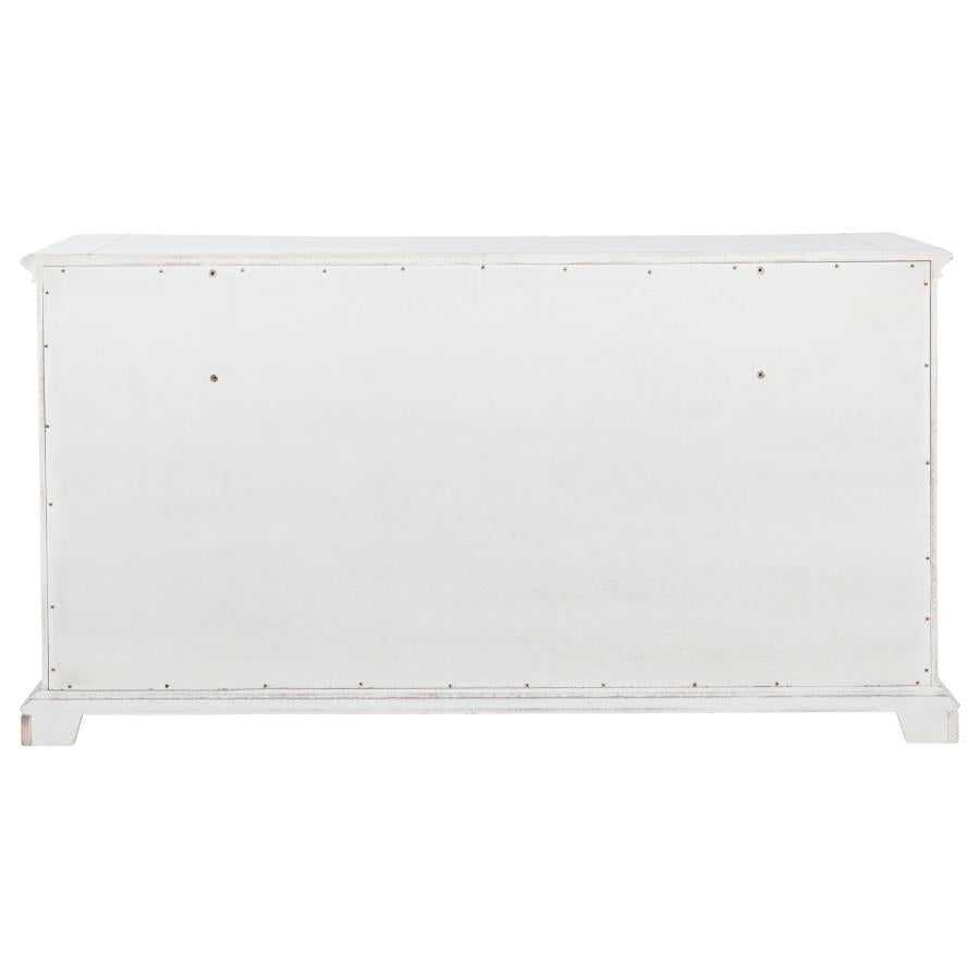 McKinney 6-drawer Bedroom Dresser Cabinet Vintage White - 215873
