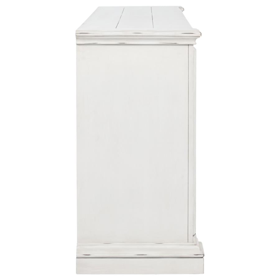 McKinney 6-drawer Bedroom Dresser Cabinet Vintage White - 215873