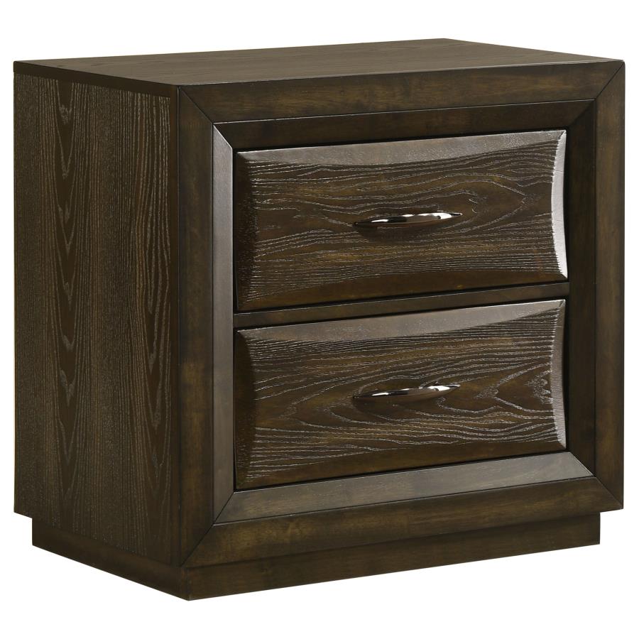 Atlas 4-piece Queen Bedroom Set Dark Oak - 215971Q-S4