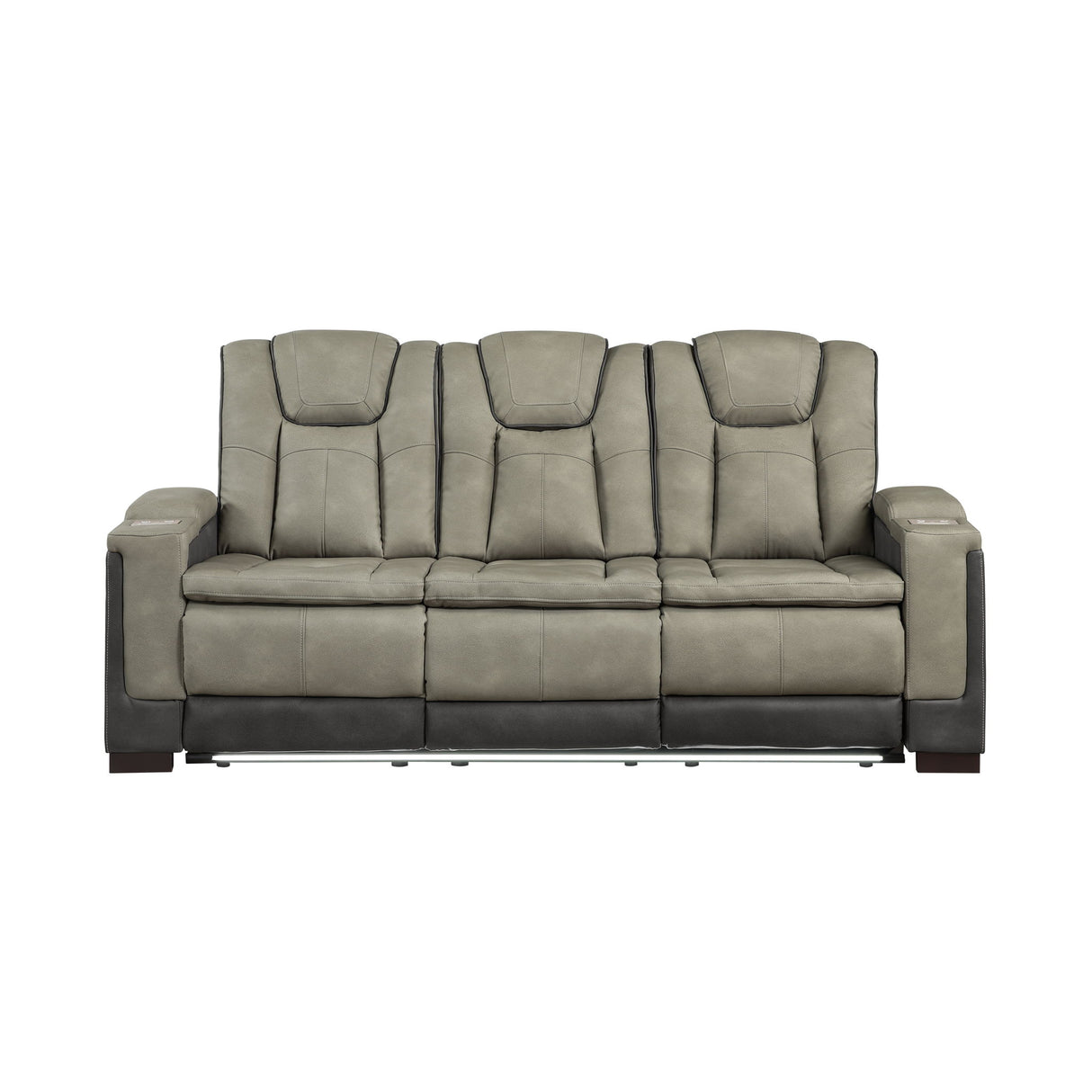 Bruno - Power Reclining Sofa With LED Lighting