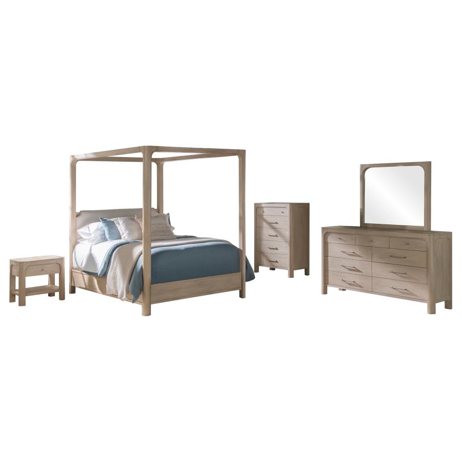 Solano 5-piece Queen Bedroom Set Weathered Mango - 222520Q-S5