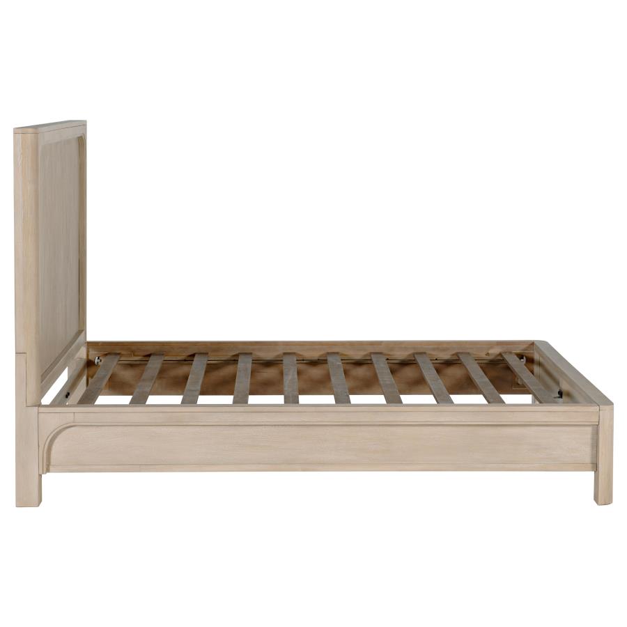 Solano 55-inch Queen Panel Bed Weathered Mango - 222521Q
