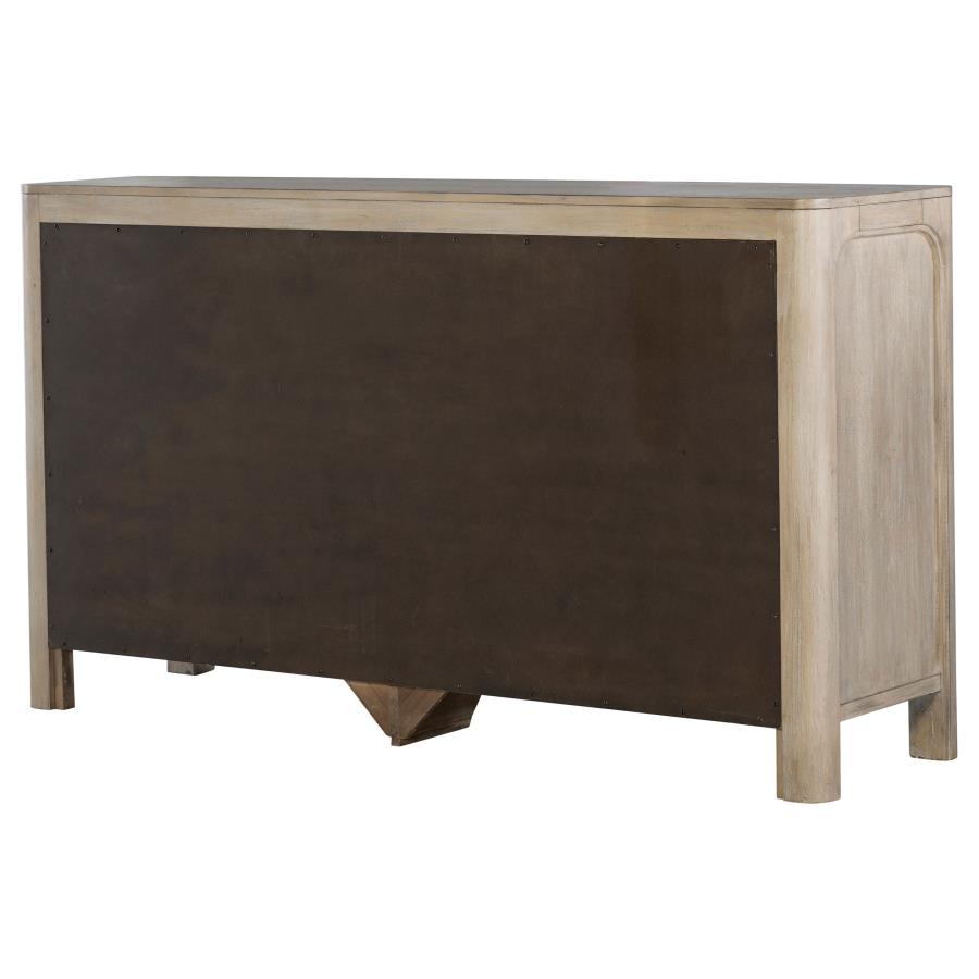 Solano 9-drawer Bedroom Dresser Cabinet Weathered Mango - 222523