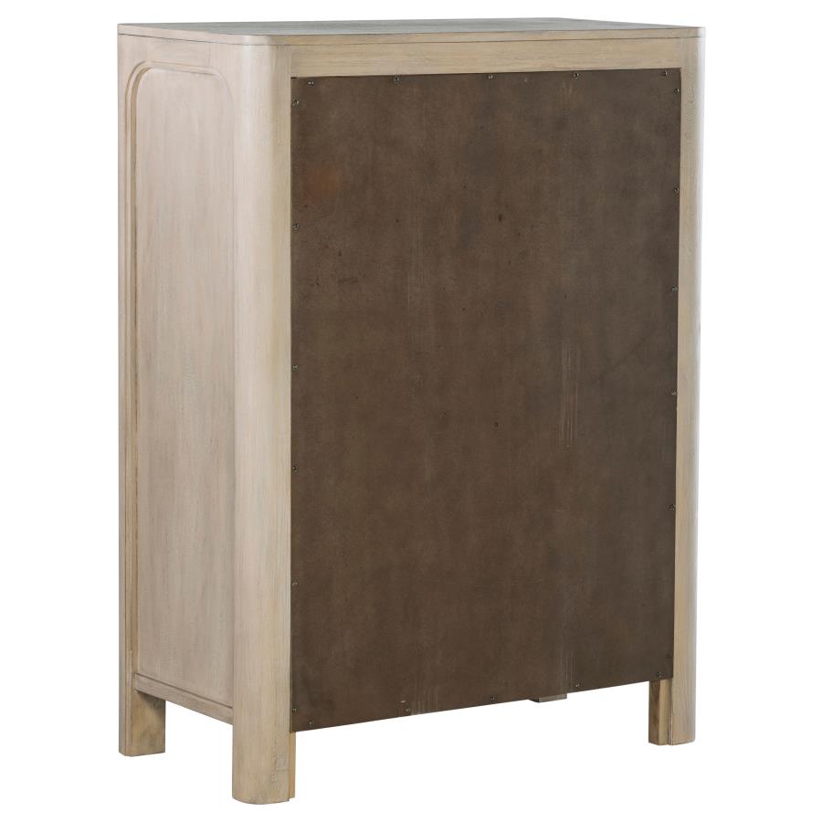 Solano 5-drawer Bedroom Chest of Drawers Weathered Mango - 222525