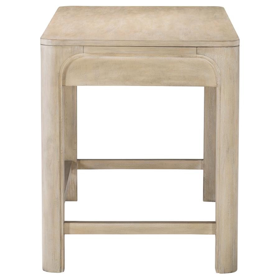 Solano 2-drawer Makeup Table Vanity Desk Weathered Mango - 222527