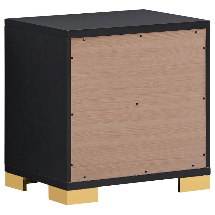 Marceline 4-piece Full Bedroom Set Black - 222831F-S4