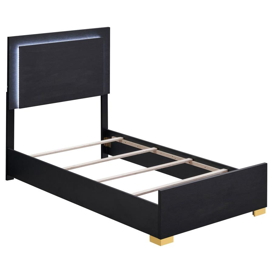 Marceline 4-piece Twin Bedroom Set Black - 222831T-S4