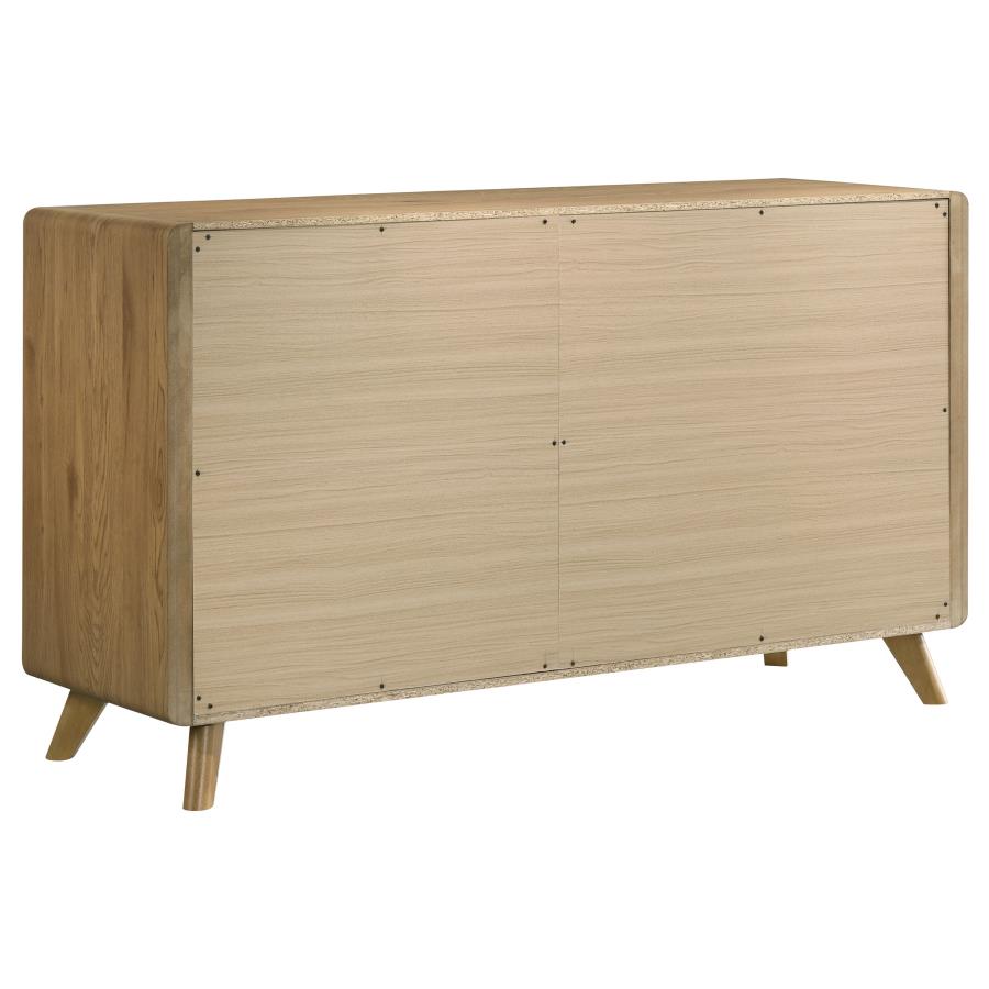 Bennett 4-piece California King Bedroom Set Light Oak - 222901KW-S4