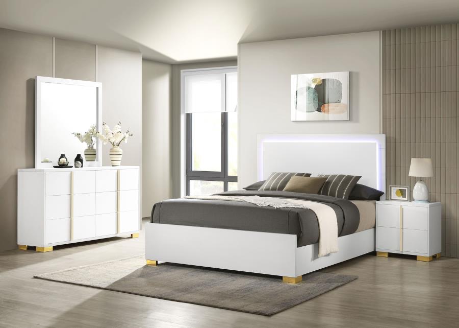 Marceline 4-piece Queen Bedroom Set White - 222931Q-S4