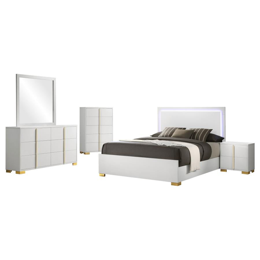 Marceline 5-piece Queen Bedroom Set White - 222931Q-S5
