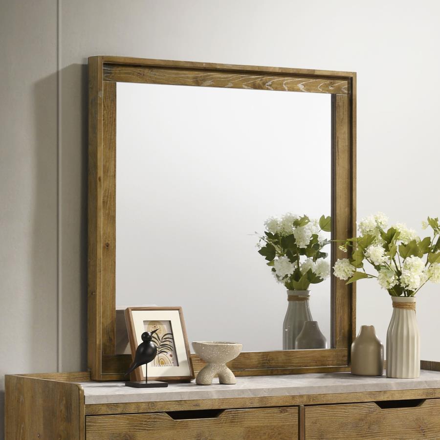 Henderson Dresser Mirror Medium Oak - 222974
