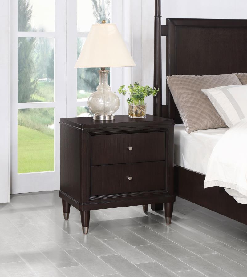 Emberlyn 2-drawer Nightstand Brown - 223062