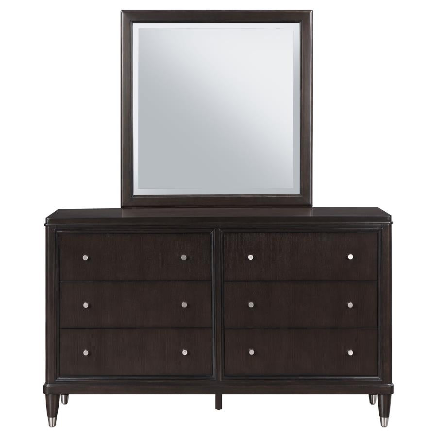 Emberlyn 6-drawer Dresser with Mirror Brown - 223063M