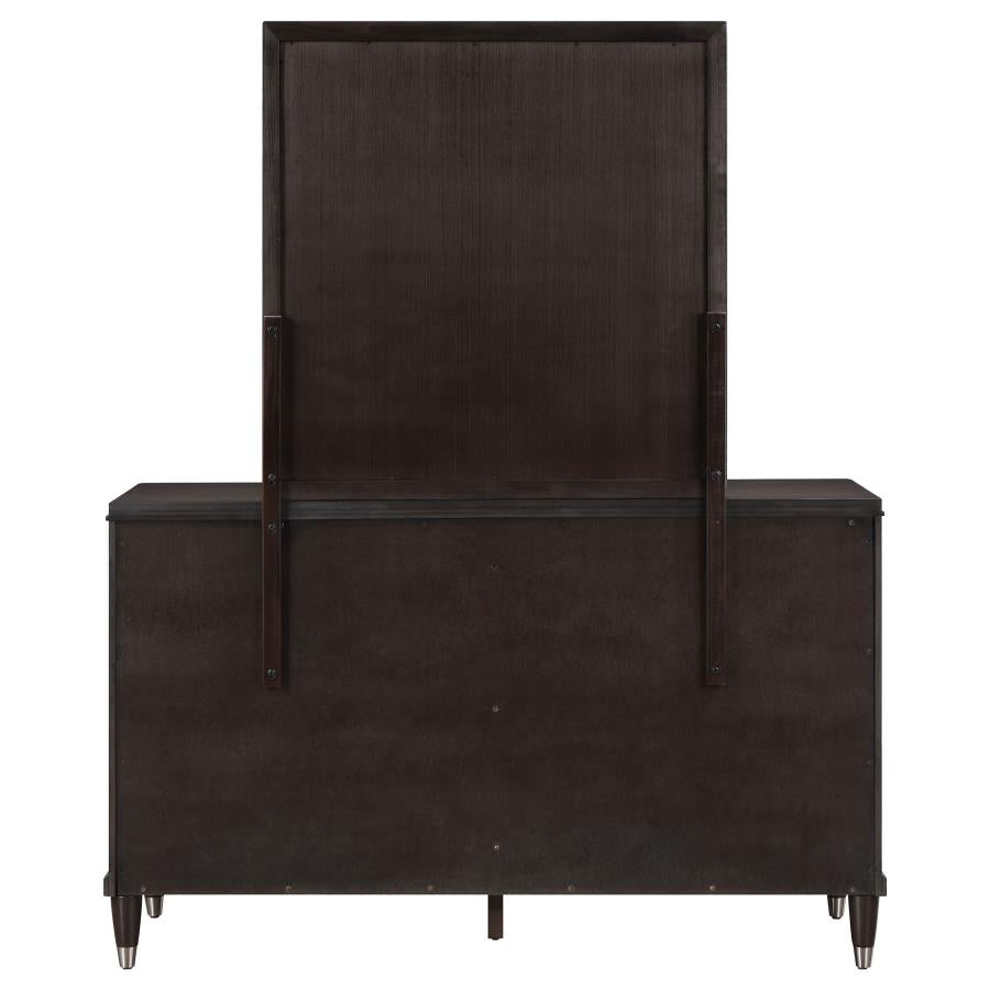 Emberlyn 6-drawer Dresser with Mirror Brown - 223063M