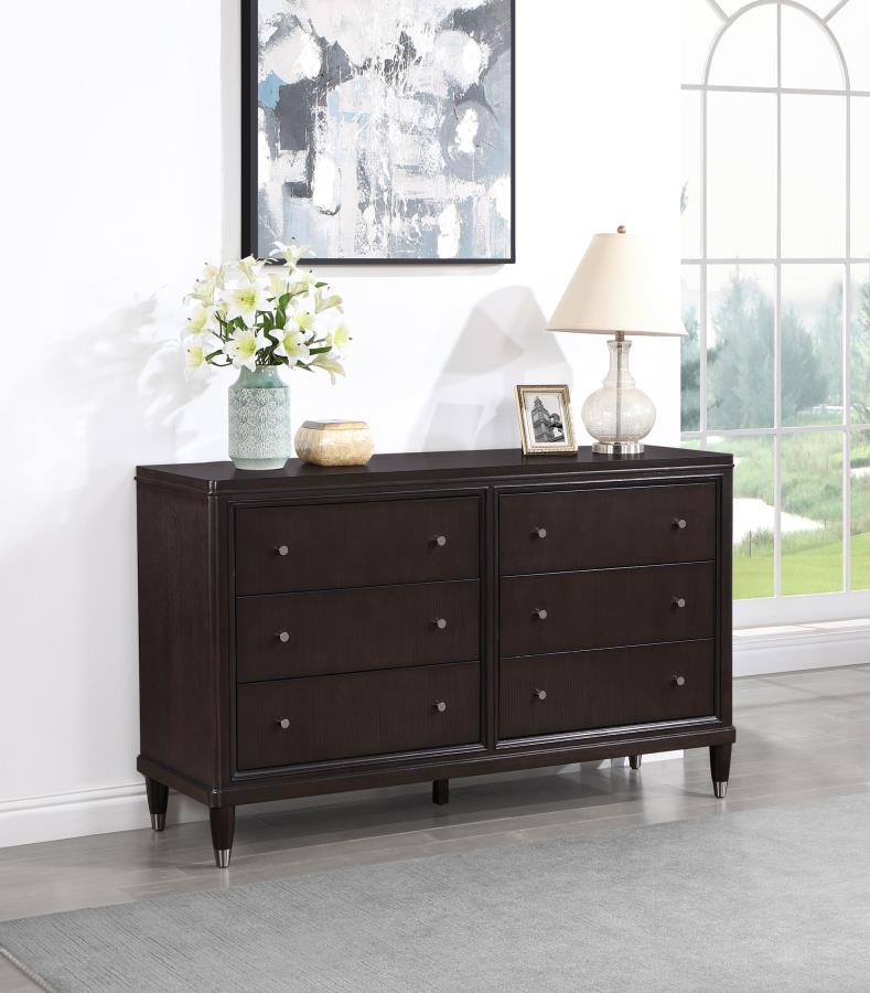 Emberlyn 6-drawer Dresser Brown - 223063