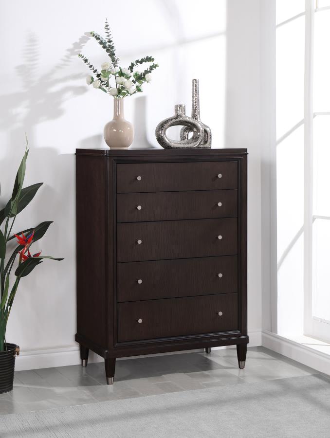 Emberlyn 5-drawer Bedroom Chest Brown - 223065