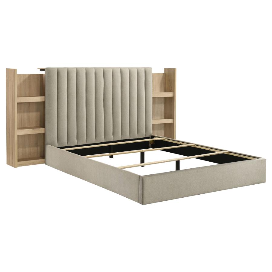 Arielle 5-piece Queen Bedroom Set Light Oak - 223111Q-S5