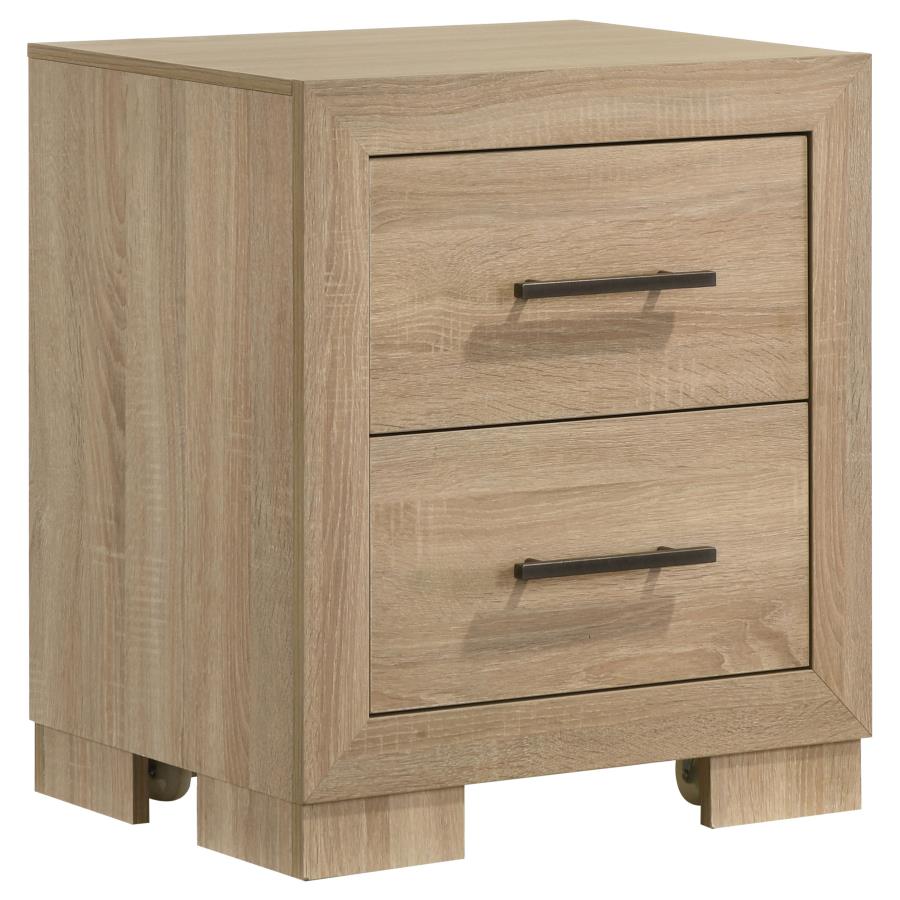 Arielle 5-piece Queen Bedroom Set Light Oak - 223111Q-S5