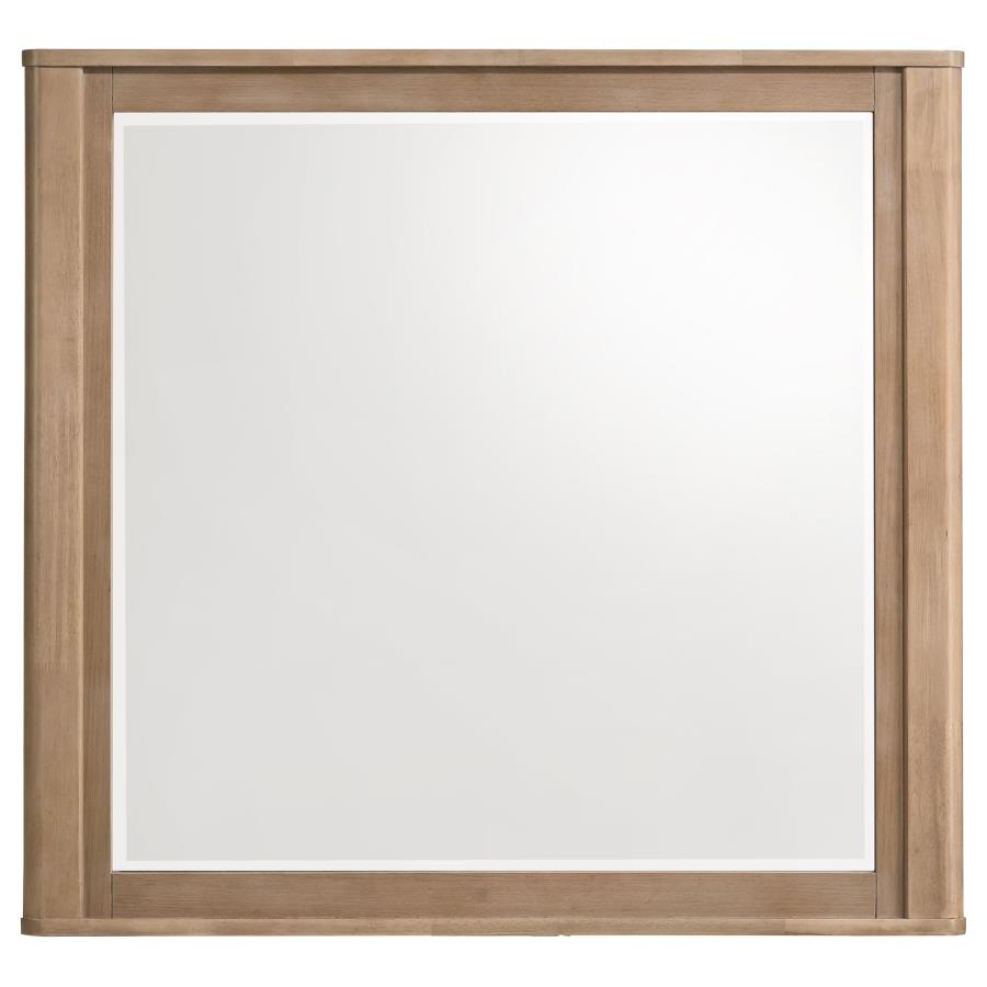 Leanne 5-piece Eastern King Bedroom Set Light Oak - 223131KE-S5