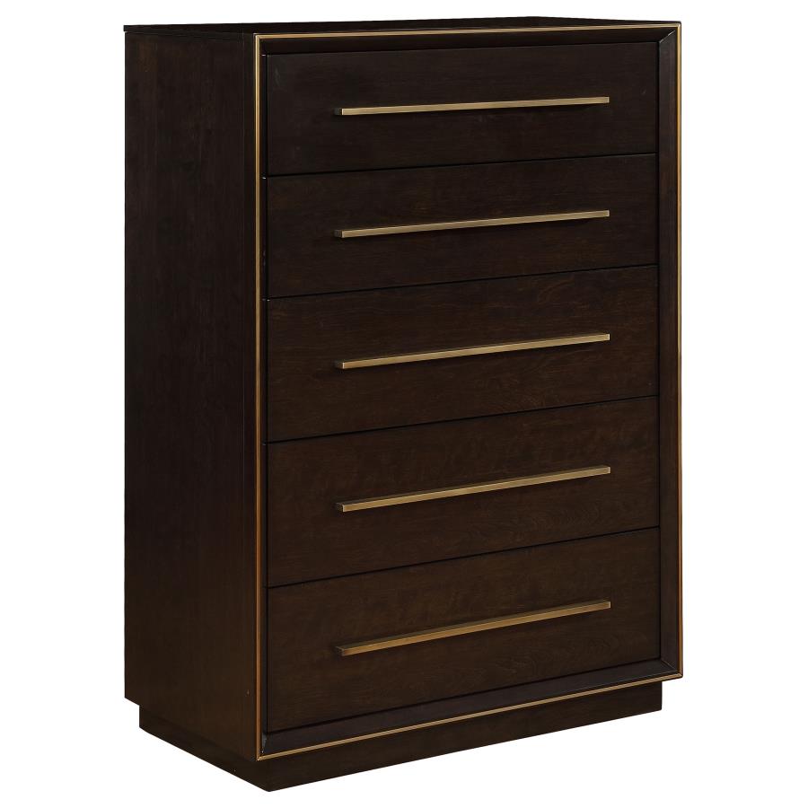 Durango 5-piece Queen Bedroom Set Smoked Peppercorn - 223261Q-S5