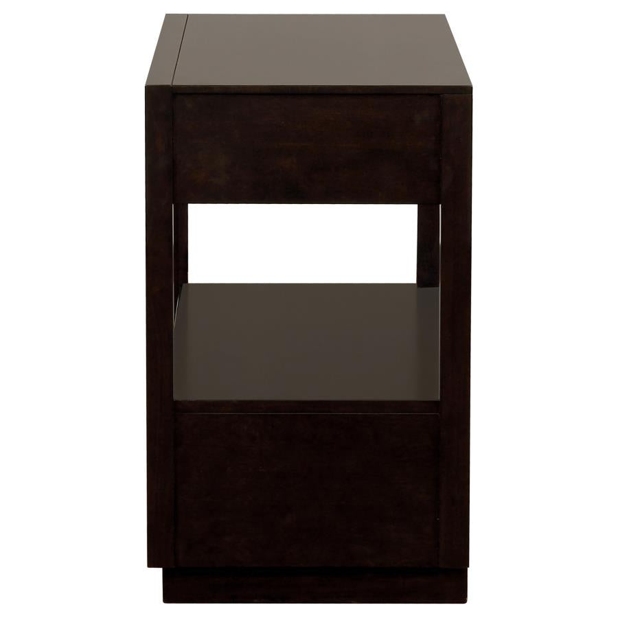 Durango 2-drawer Nightstand Smoked Peppercorn - 223262