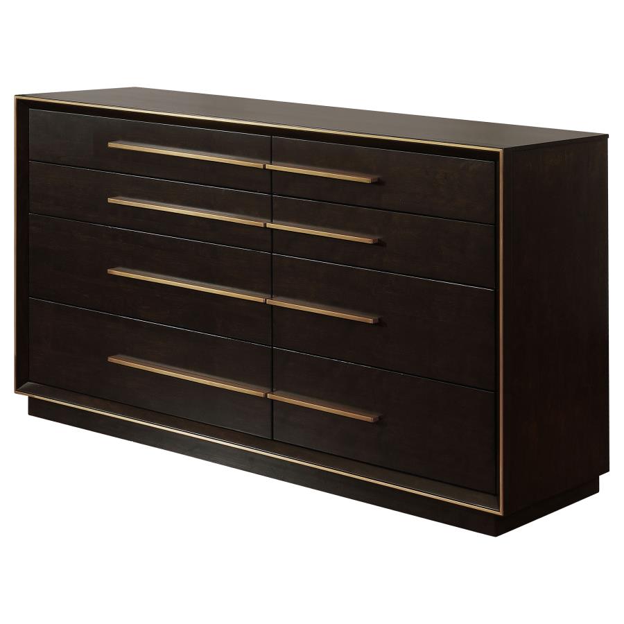 Durango 8-drawer Dresser Smoked Peppercorn - 223263