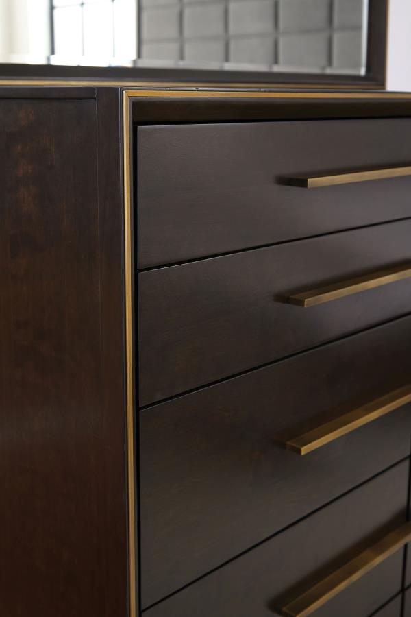 Durango 8-drawer Dresser Smoked Peppercorn - 223263