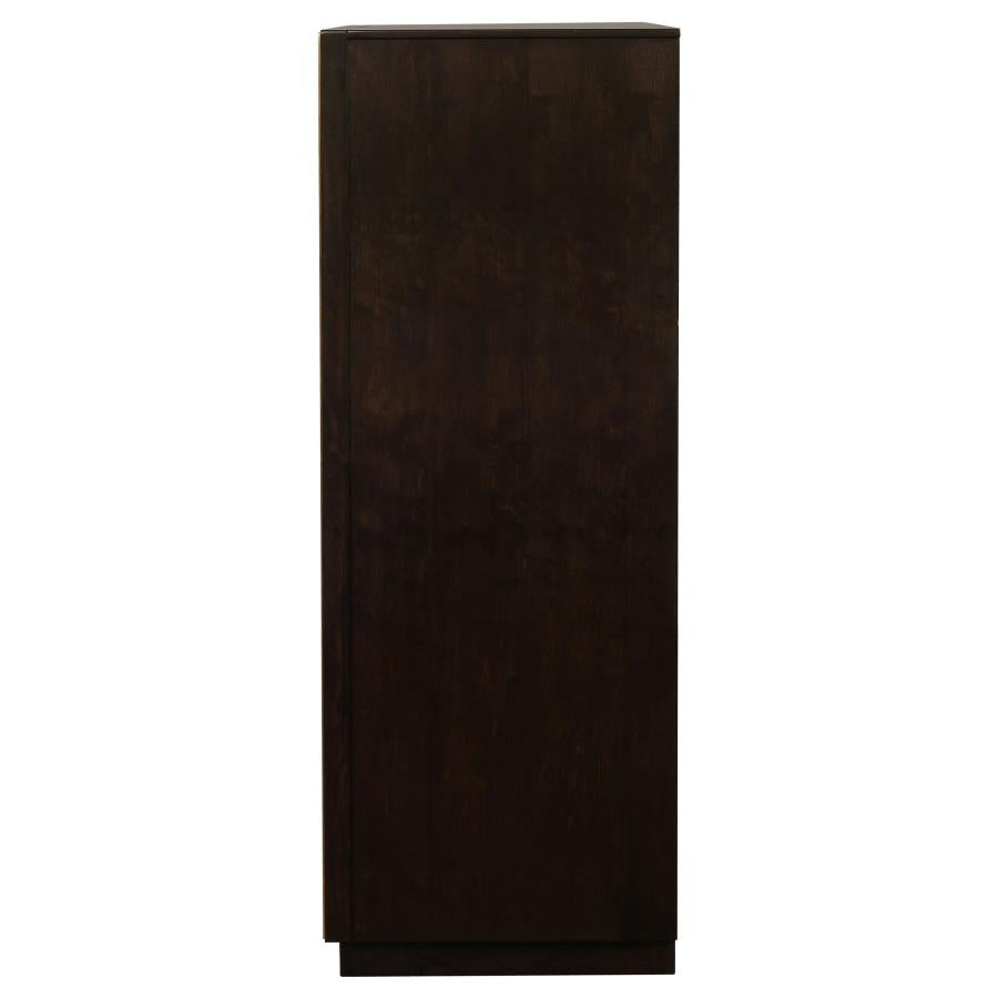 Durango 5-drawer Bedroom Chest Smoked Peppercorn - 223265