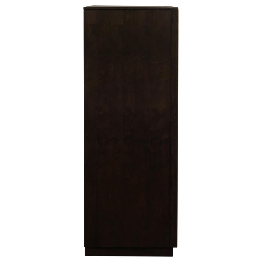 Durango 5-drawer Bedroom Chest Smoked Peppercorn - 223265