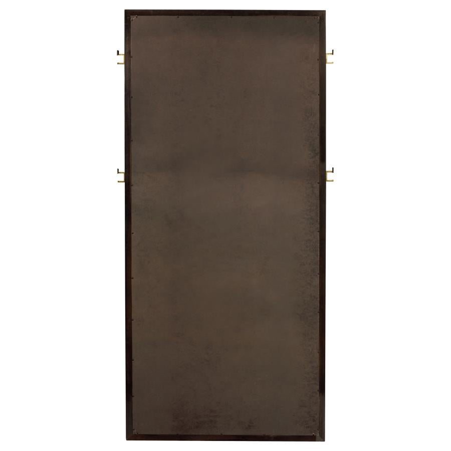 Durango 80-inch Standing Floor Mirror Smoked Peppercorn - 223270