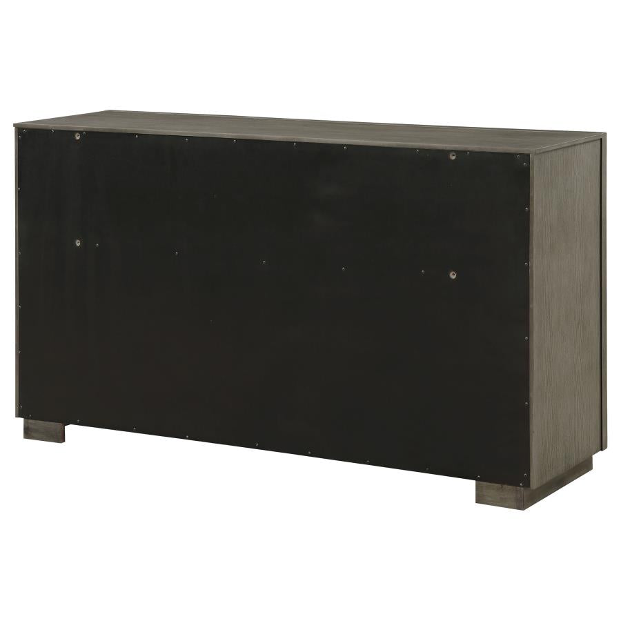 Durango 8-drawer Dresser Taupe Oak - 223273