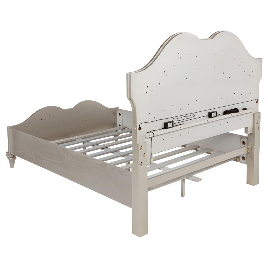 Evangeline 5-piece Queen Bedroom Set Silver Oak - 223391Q-S5