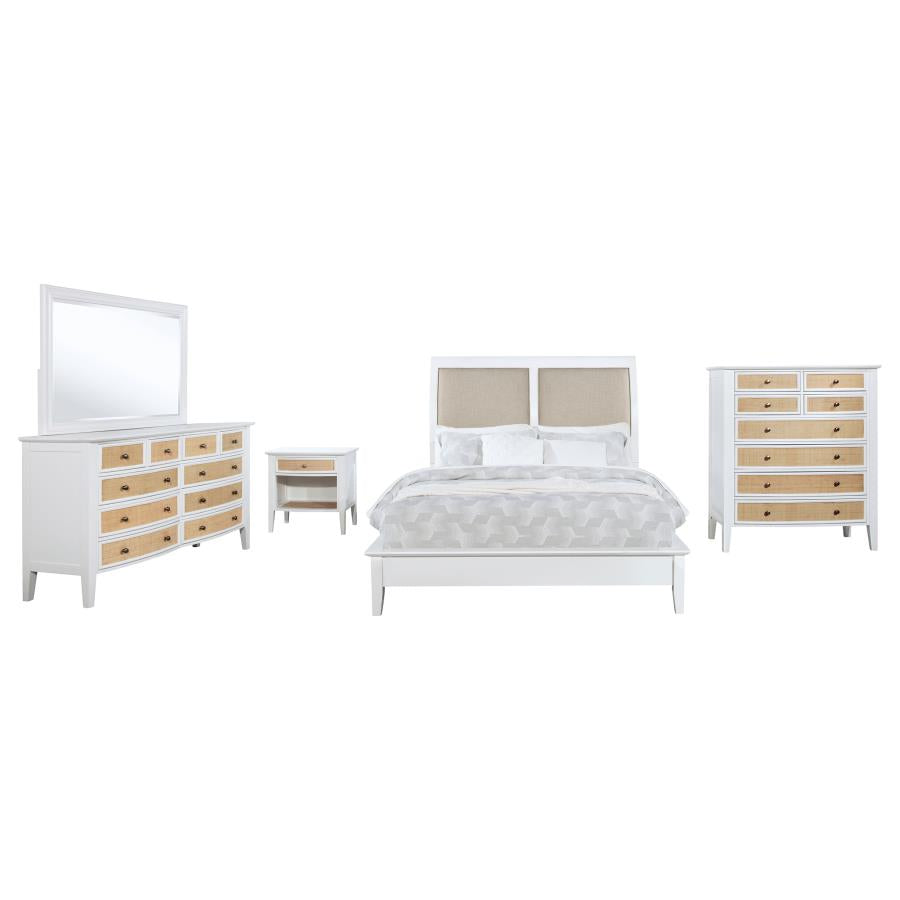 Bexhill 5-piece Queen Bedroom Set White - 223471Q-S5