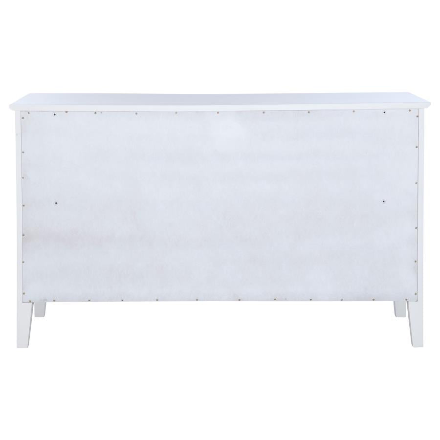 Bexhill 10-drawer Dresser Cabinet White - 223473