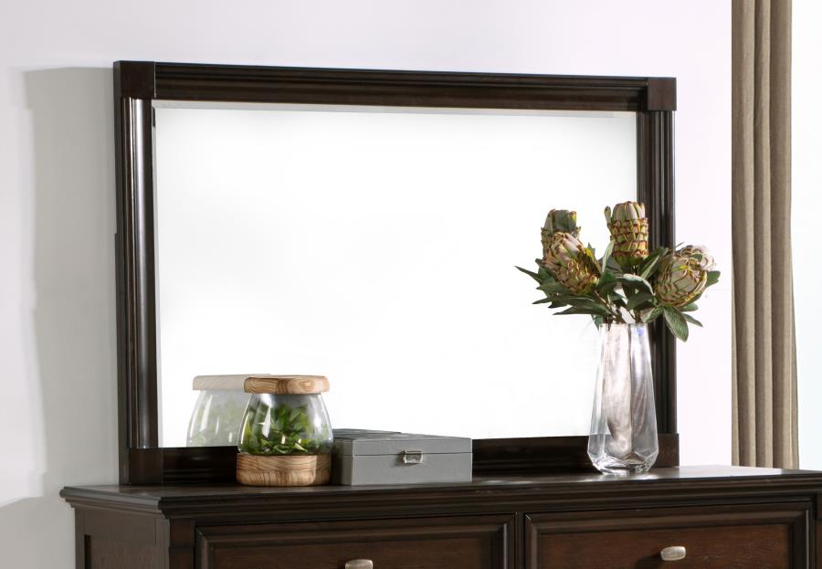 Andover Dresser Mirror Dark Oak - 223634