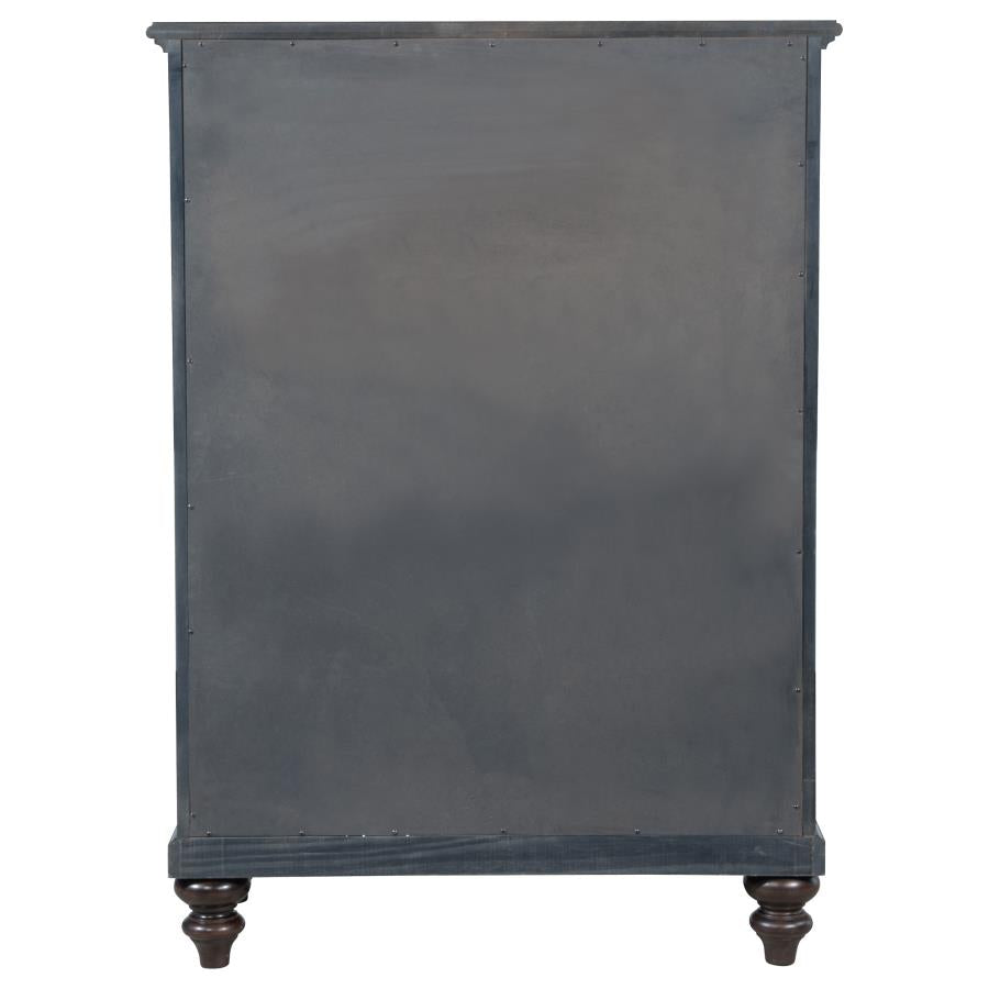 Andover 5-drawer Chest of Drawers Dark Oak - 223635