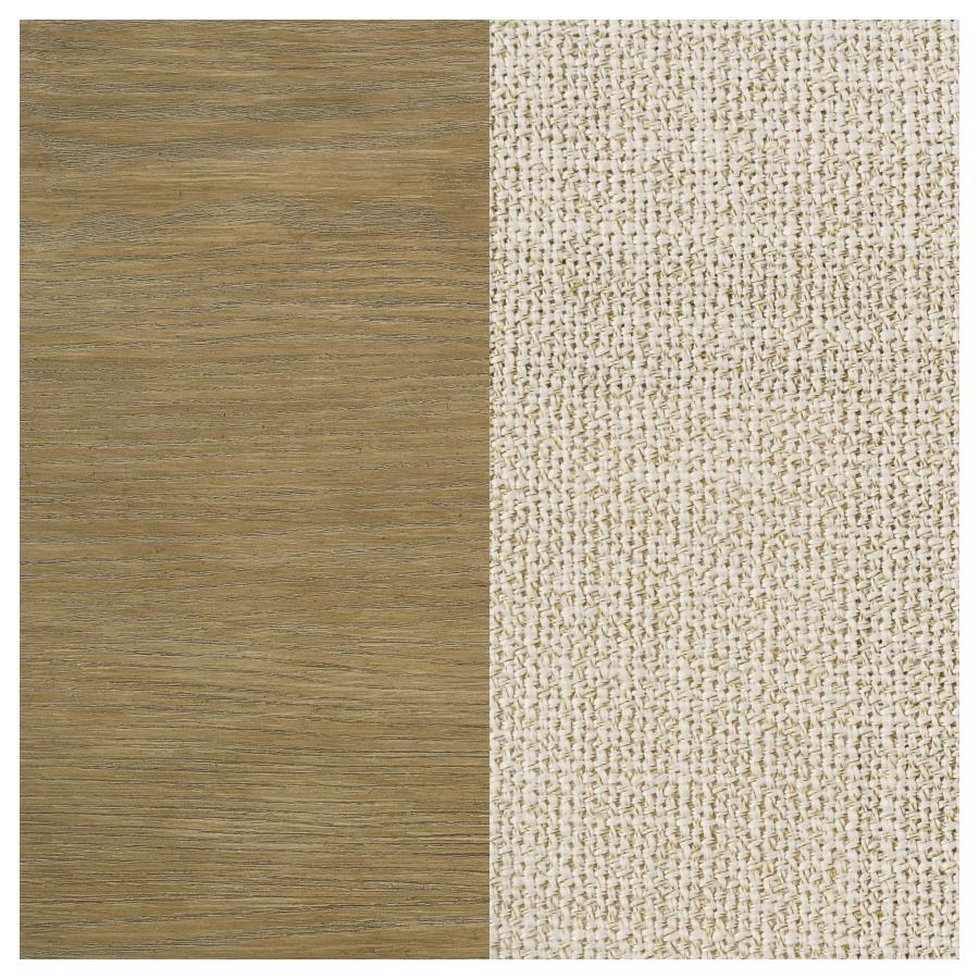 Arini 5-piece California King Bedroom Set Cream and Sand Wash - 224301KWCRM-S5