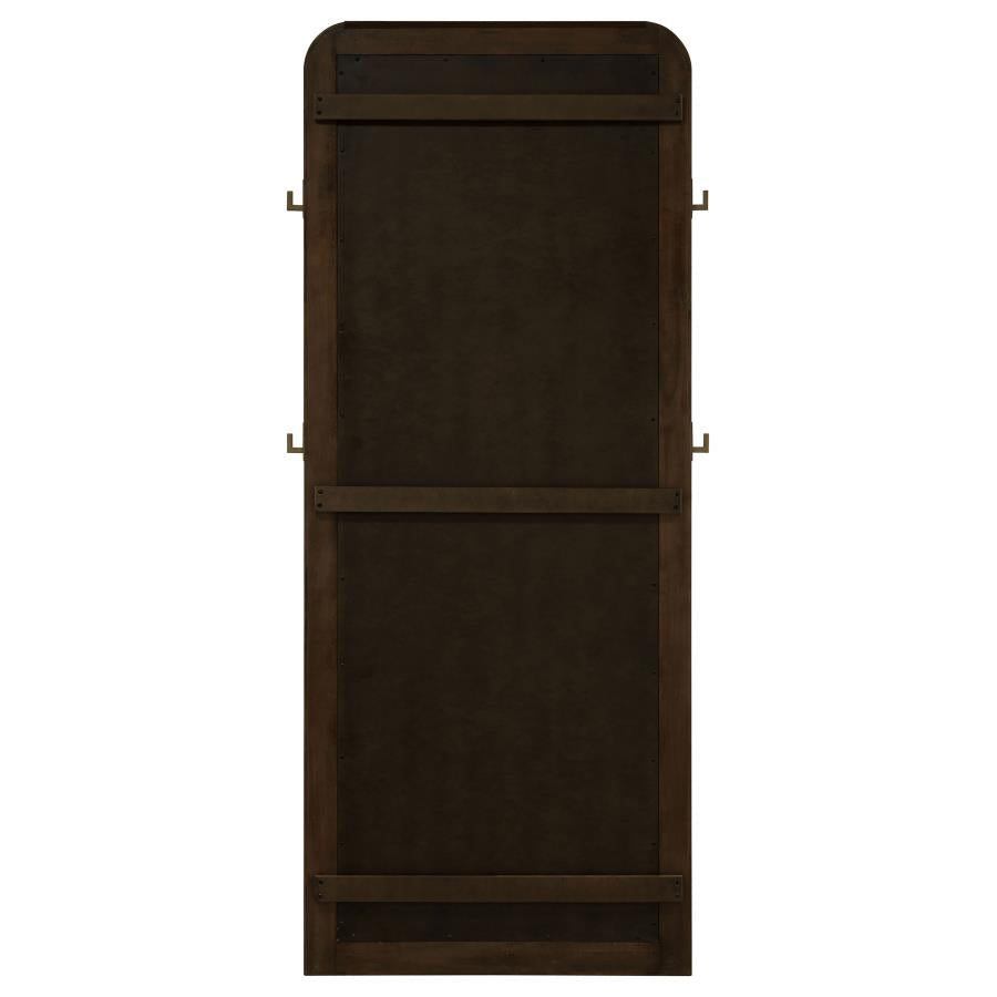 Arini Cane Weave Full Length Standing Floor Mirror Sand Wash - 224309