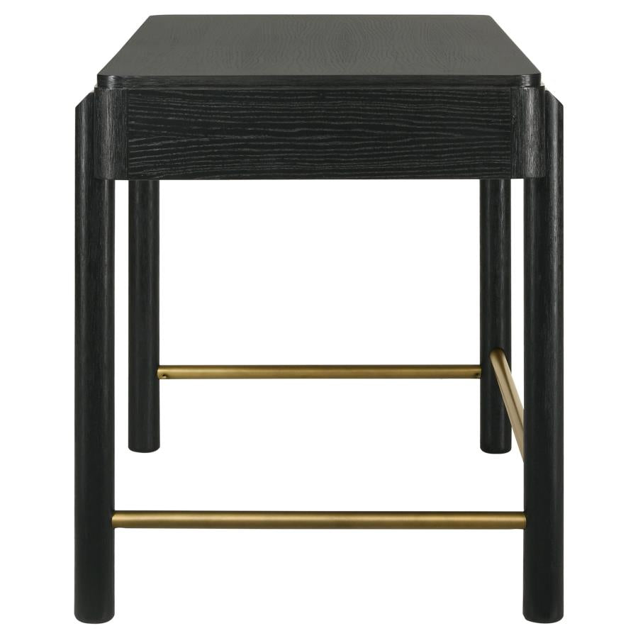 Arini 2-drawer Vanity Desk Makeup Table Black - 224337